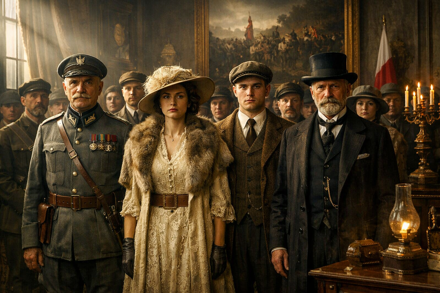 Scena z polskiego dramatu historycznego