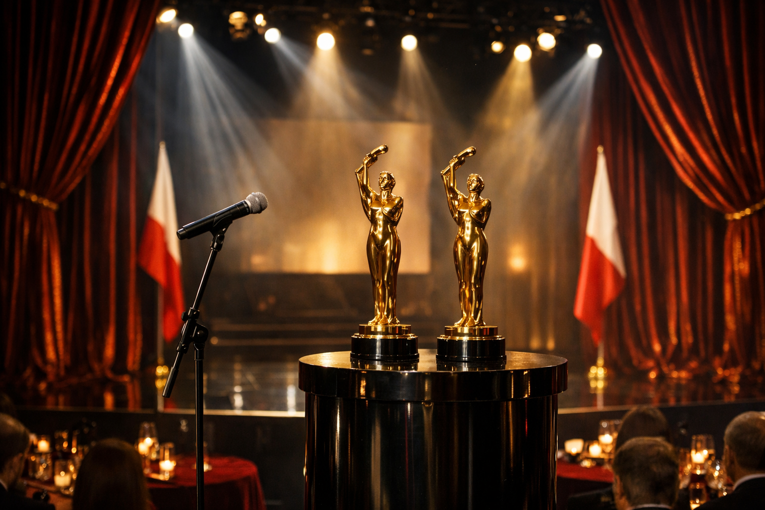 Uroczysta gala wręczenia nagród filmowych