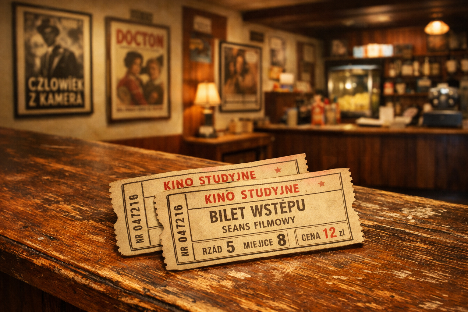 Bilety do kina studyjnego